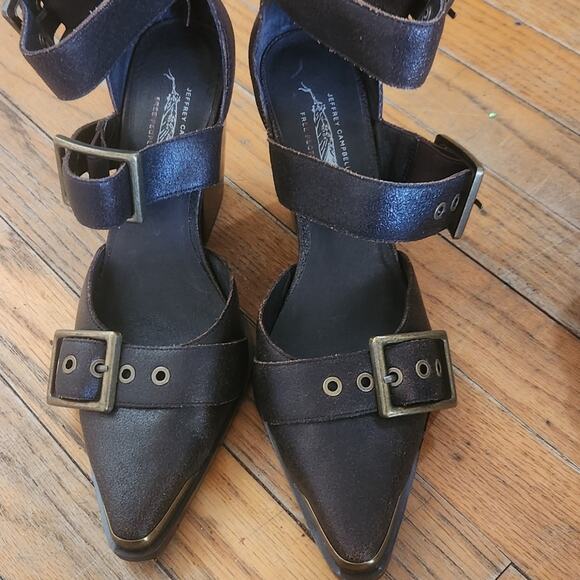 Free people Jeffrey campbell Hendrix Heels sz 6 - Picture 4 of 10